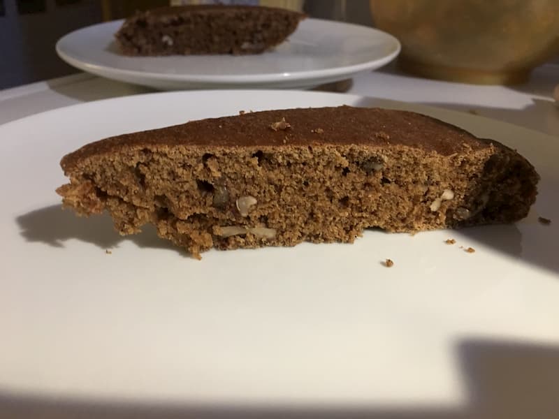 beer cake with walnut beer cake with walnut