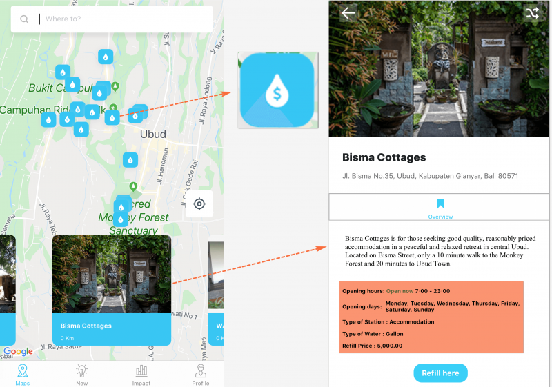 Refill My Bottle實測截圖