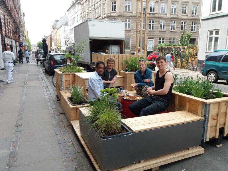 停車格花園，photo from Tag Tomat website