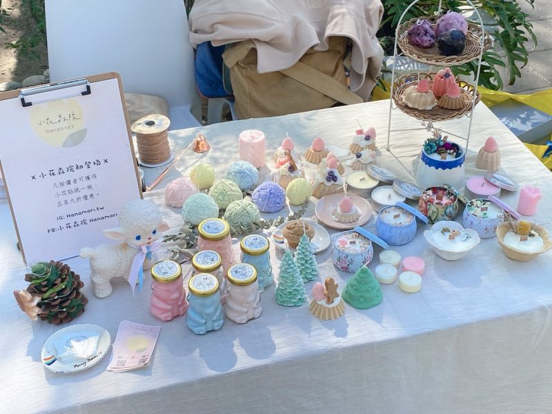 小花森院經常在台南的市集出現