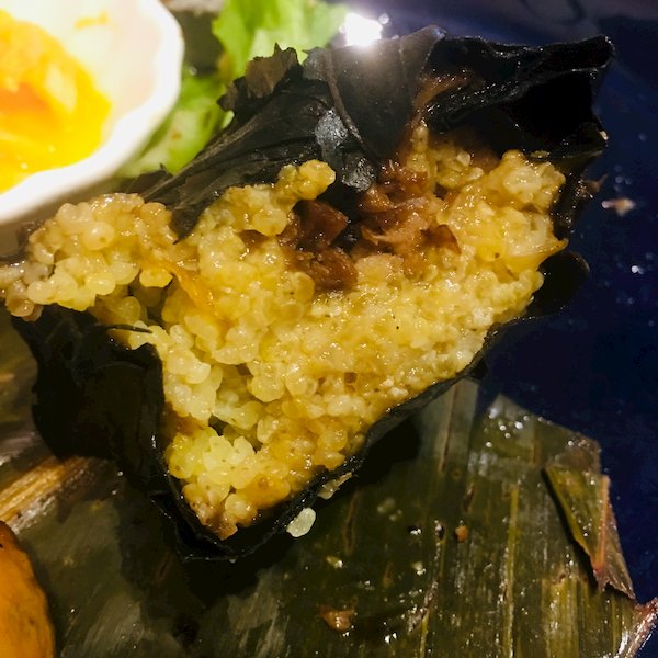 好吃到捨不得吃掉的小米粽