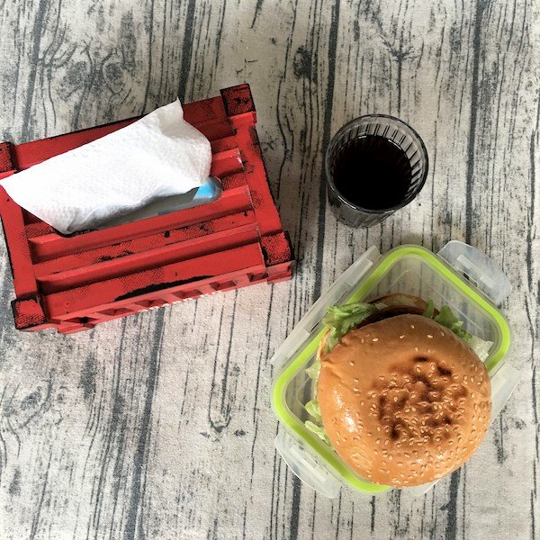 牛蒡排純素漢堡