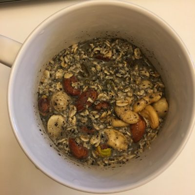 快速燕麥杯+黑芝麻粉版 快速燕麥杯+黑芝麻粉版