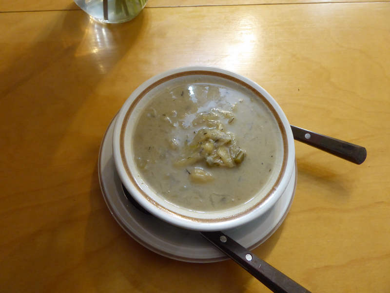 Louca vegan soup of the day Louca vegan soup of the day