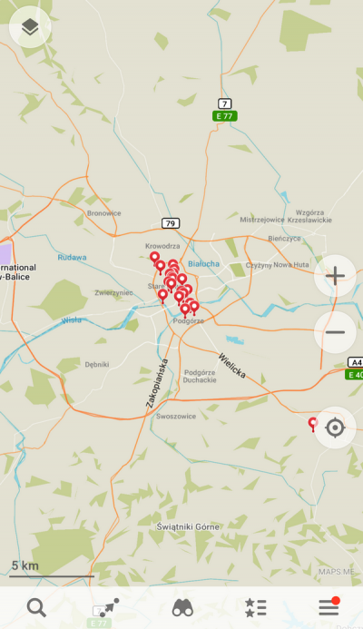 2017年的波蘭旅行 開始把餐廳pin在地圖上 2017年的波蘭旅行 開始把餐廳pin在地圖上