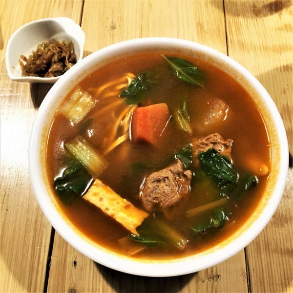 紅燒素牛肉麵 湯頭好好喝 星愿素願-紅燒素牛肉麵