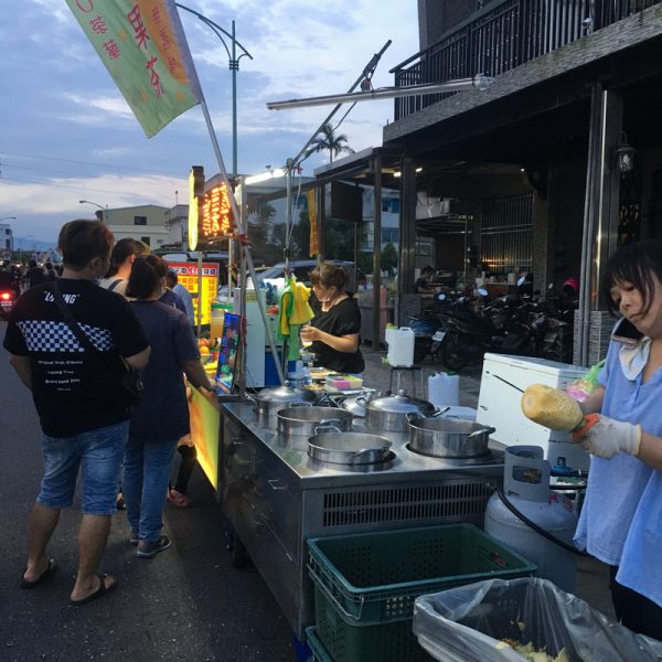 清溝夜市_鳳梨水果茶