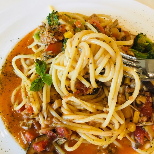 花蓮蔬食_茱諾vegan純素紅醬義大利麵 花蓮蔬食_茱諾vegan純素紅醬義大利麵