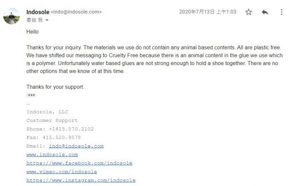 Indosole USA reply