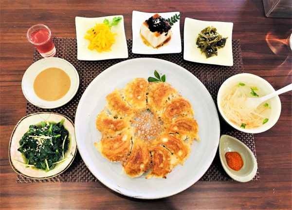 台東素食蔬食_夏安居_脆皮鍋貼套餐 台東素食蔬食_夏安居_脆皮鍋貼套餐