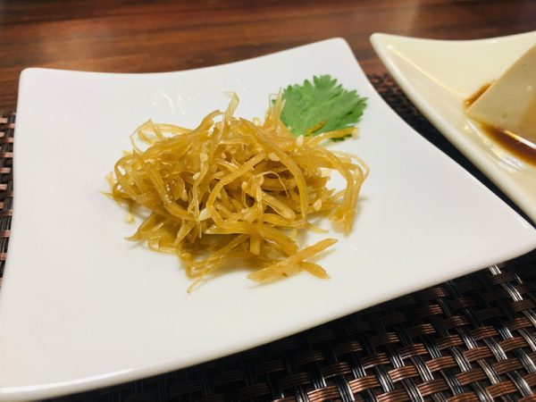 台東素食蔬食_夏安居_涼拌牛蒡絲 台東素食蔬食_夏安居_涼拌牛蒡絲