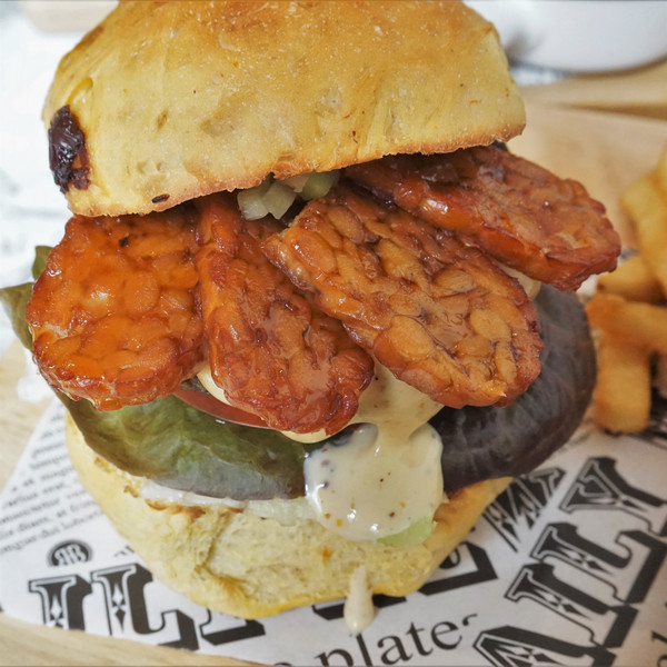 PP.99 cafe 蔬食vegan天貝漢堡 PP.99 cafe 蔬食vegan天貝漢堡