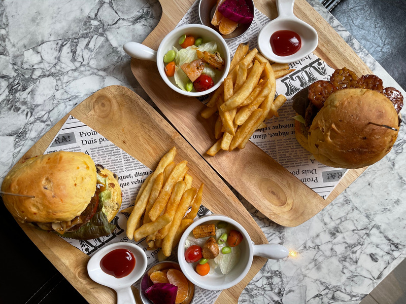 PP.99 cafe 蔬食vegan漢堡