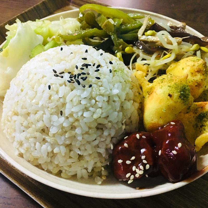 台東Bibo這一煎蔬食