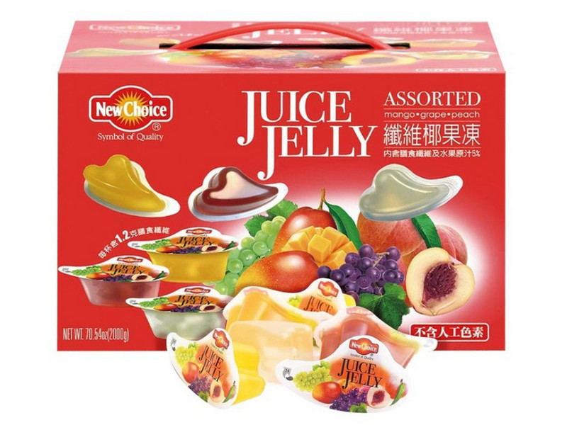 Costco好市多_無油_New Choice 纖維椰果凍