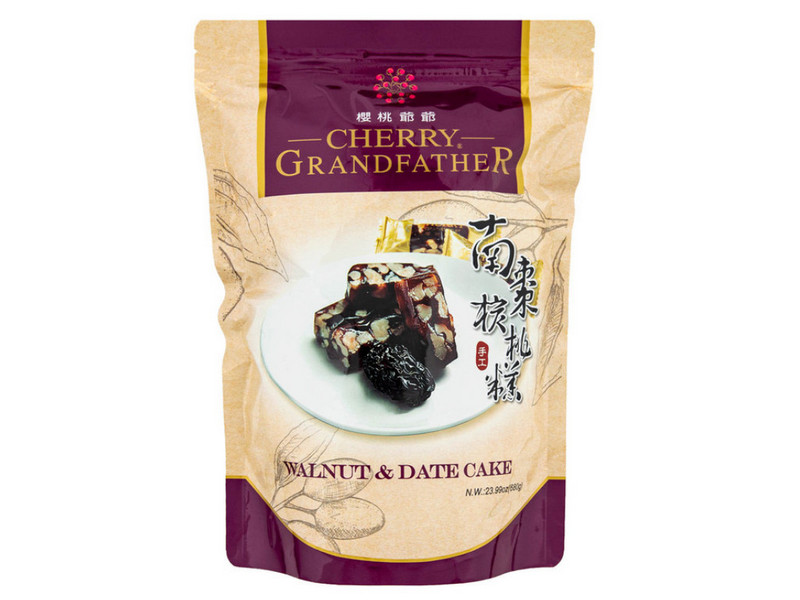 Costco好市多_無棕櫚油_櫻桃爺爺南棗核桃糕