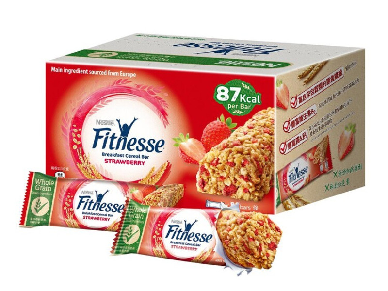 Costco好市多_無棕櫚油_雀巢纖怡 草莓穀物