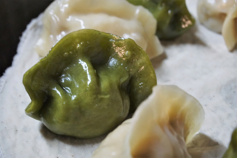 用電鍋蒸冷凍水餃