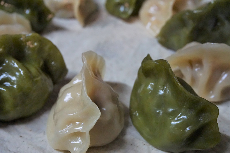 用電鍋蒸冷凍水餃