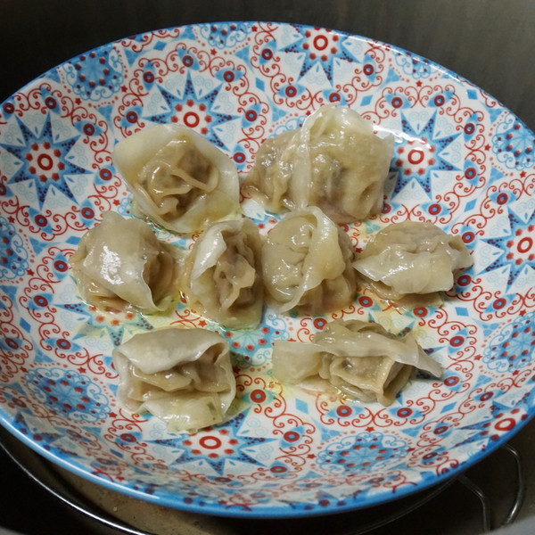 電鍋蒸冷凍餛飩 電鍋蒸冷凍餛飩