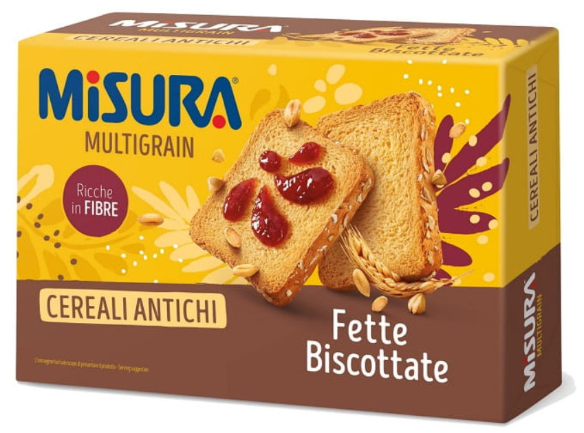 義大利MISURA純素vegan無棕櫚油_優穀香烤吐司片 義大利MISURA純素vegan無棕櫚油_優穀香烤吐司片