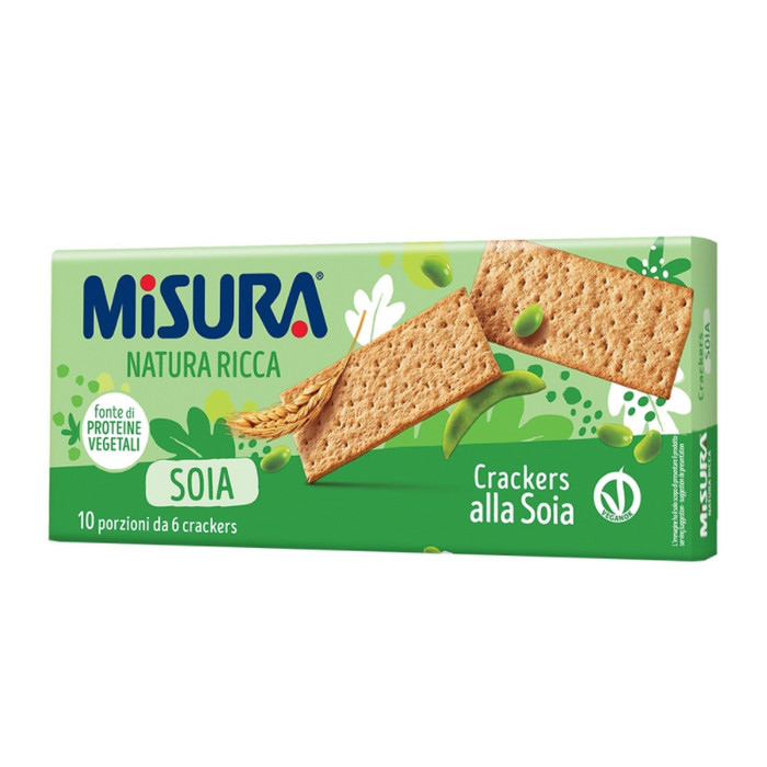 義大利MISURA純素vegan無棕櫚油_小麥大豆粉蘇打餅 義大利MISURA純素vegan無棕櫚油_小麥大豆粉蘇打餅