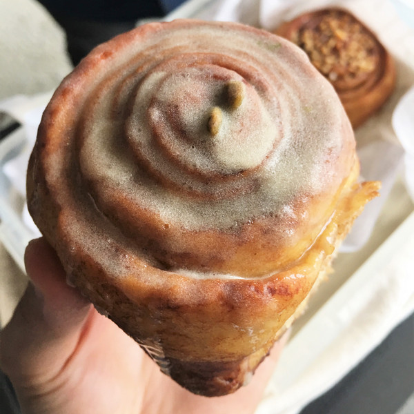 宜蘭_The Kind V.植食所_vegan厚豆奶霜肉桂捲 宜蘭_The Kind V.植食所_vegan厚豆奶霜肉桂捲