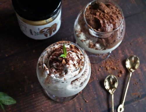 懶人甜點！4種食材+15分鐘，vegan純素花生巧克力慕斯輕鬆做