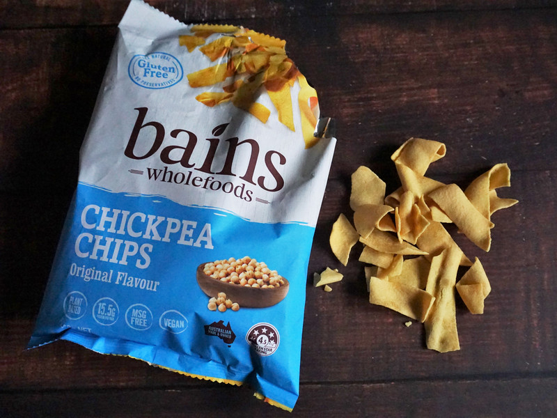 無棕櫚油vegan純素餅乾_澳洲BAINS WHOLEFOODS無麩質鷹嘴豆脆片