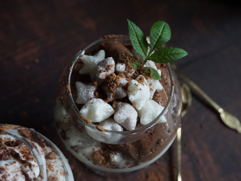 vegan純素甜點_花生巧克力慕斯 vegan純素甜點_花生巧克力慕斯