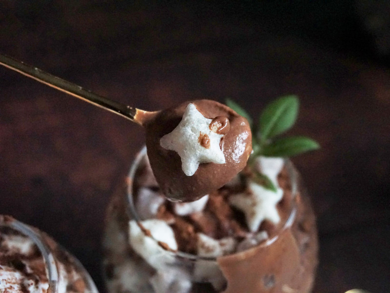 vegan純素甜點_花生巧克力慕斯 vegan純素甜點_花生巧克力慕斯