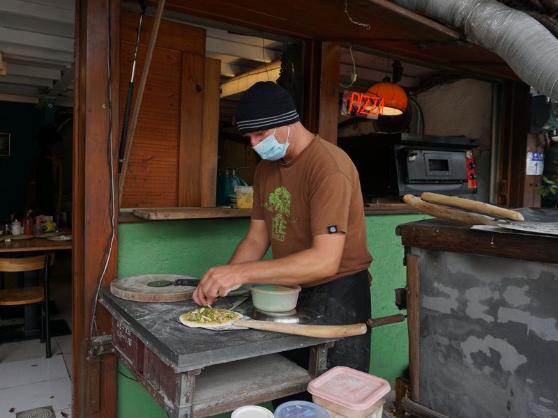 花蓮素食_夏太熱蔬食披薩pizza