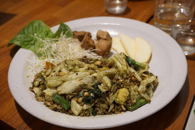 台北_零廢棄vegan蔬食餐廳_諦．Veganism共響空間_味增香椿炒飯