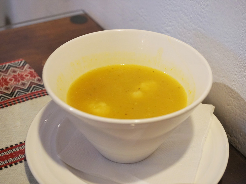 宜蘭烏克蘭料理_芭樂狗Mr.Balagov Ukrainian Café_南瓜大麥濃湯 宜蘭烏克蘭料理_芭樂狗Mr.Balagov Ukrainian Café_南瓜大麥濃湯