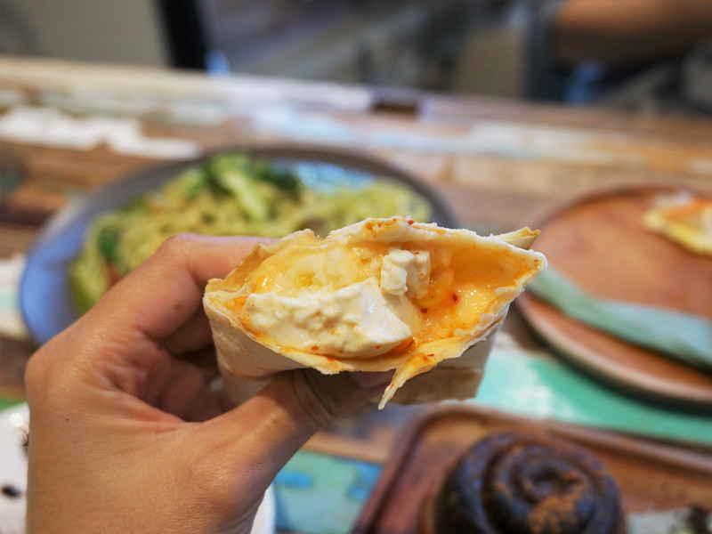 宜蘭礁溪vegan純素餐廳咖啡廳_德陽捌陸_泡菜起司捲餅 宜蘭礁溪vegan純素餐廳咖啡廳_德陽捌陸_泡菜起司捲餅