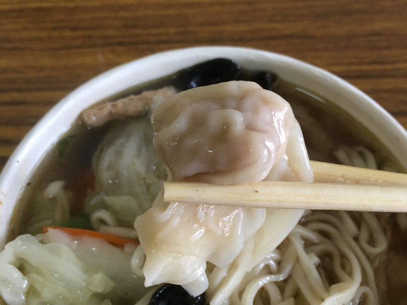 宜蘭_蘇澳蔬食_祥和素食小館_餛飩湯麵