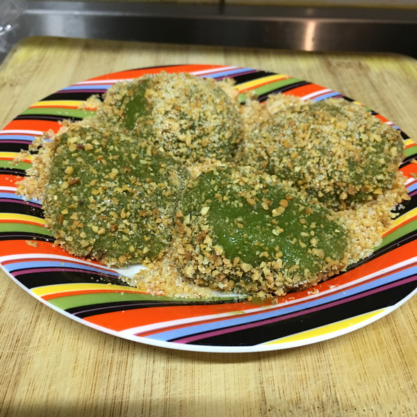 宜蘭冬山老街蔬食_阿桶嬤糬_抹茶麻糬