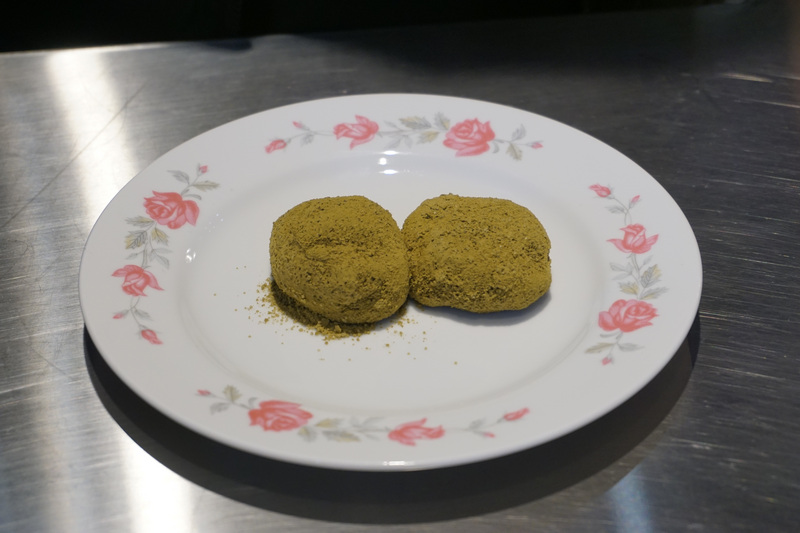 宜蘭冬山老街蔬食_阿桶嬤糬_正福茶園烏龍茶麻糬