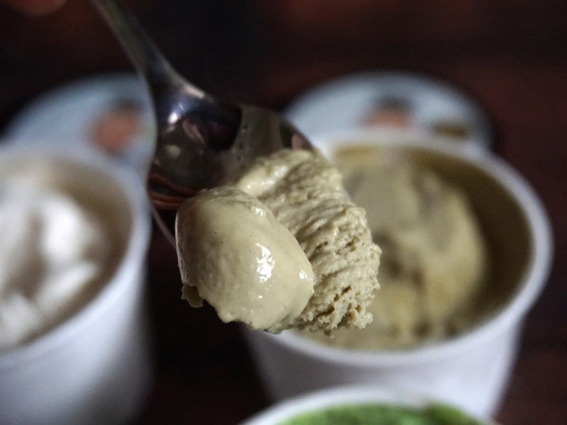 Cha Cha vegan ice cream_純素冰淇淋_焙茶拿鐵
