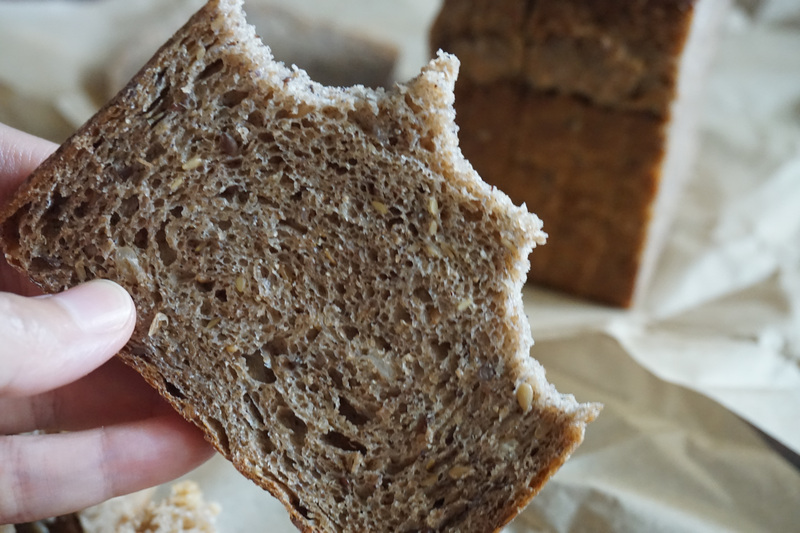 宜蘭_Sousan曾 全榖物酸種麵包烘焙所_烤雜糧穀物吐司_vegan純素 宜蘭_Sousan曾 全榖物酸種麵包烘焙所_烤雜糧穀物吐司_vegan純素