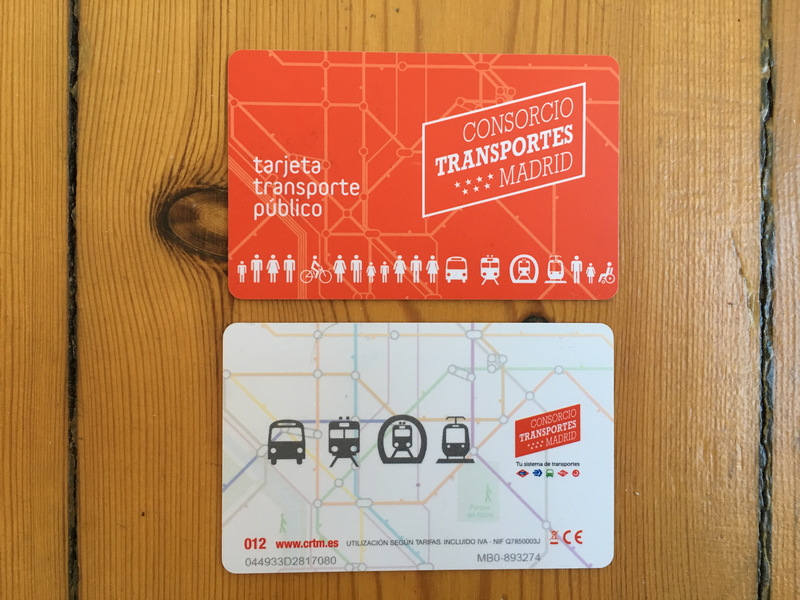 西班牙馬德里地鐵Metro_Multi Card票卡