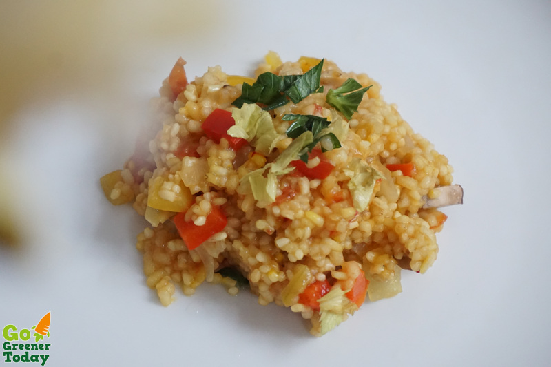 沒有海鮮的vegan蔬食西班牙燉飯