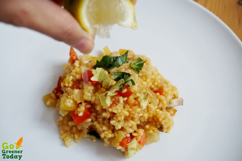 沒有海鮮的vegan蔬食西班牙燉飯 沒有海鮮的vegan蔬食西班牙燉飯