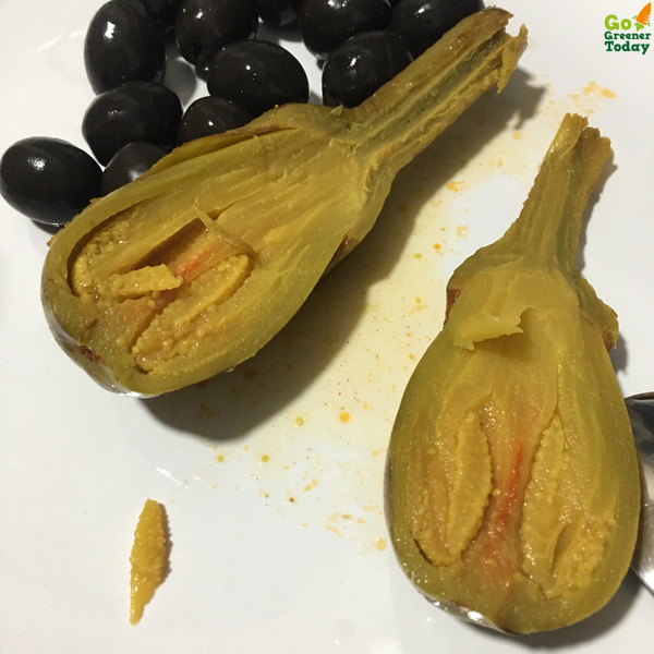 西班牙馬德里在地市場_醃漬茄子 西班牙馬德里在地市場_醃漬茄子