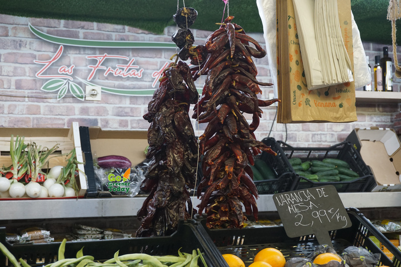西班牙馬德里在地蔬果市場 西班牙馬德里在地蔬果市場