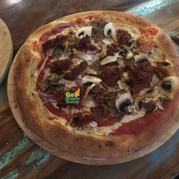 西班牙馬德里_Vegan蔬食披薩 西班牙馬德里_Vegan蔬食披薩