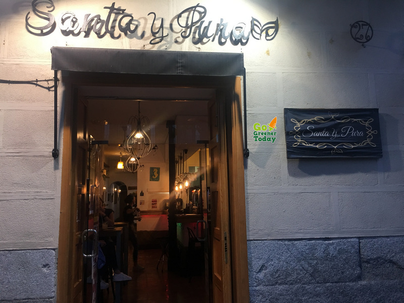 西班牙馬德里_Vegan純植蔬食餐廳酒吧Santa y Pura Vegan Bar 西班牙馬德里_Vegan純植蔬食餐廳酒吧Santa y Pura Vegan Bar