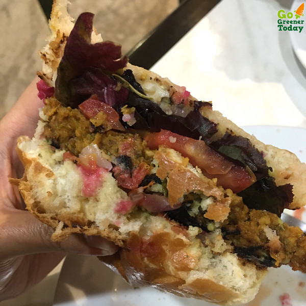 西班牙馬德里vegan vegetarian蔬食餐廳_Sana Vegetariana_vegan漢堡 西班牙馬德里vegan vegetarian蔬食餐廳_Sana Vegetariana_vegan漢堡