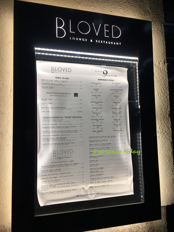 西班牙馬德里蔬食餐廳Bloved Veggie Corner 西班牙馬德里蔬食餐廳Bloved Veggie Corner