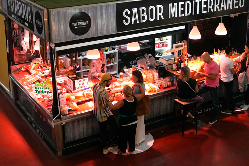 西班牙馬德里當地市場_大麥市場_在地食物